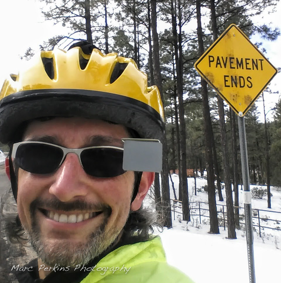Me at the end of Copper Basin Road in Prescott, AZ.