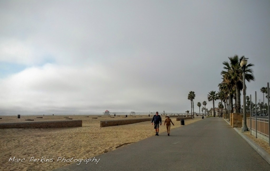 The Huntington Beach Trail midweek in the winter is a lovely place to bike.