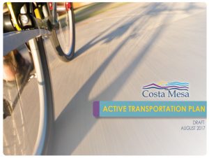 Cover of the 2017 transportation plan.