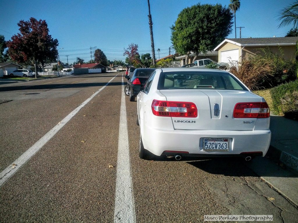 Bike lane in the door zone